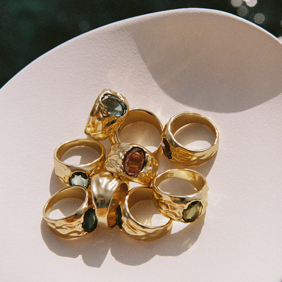 Carmen Dark Green Ring