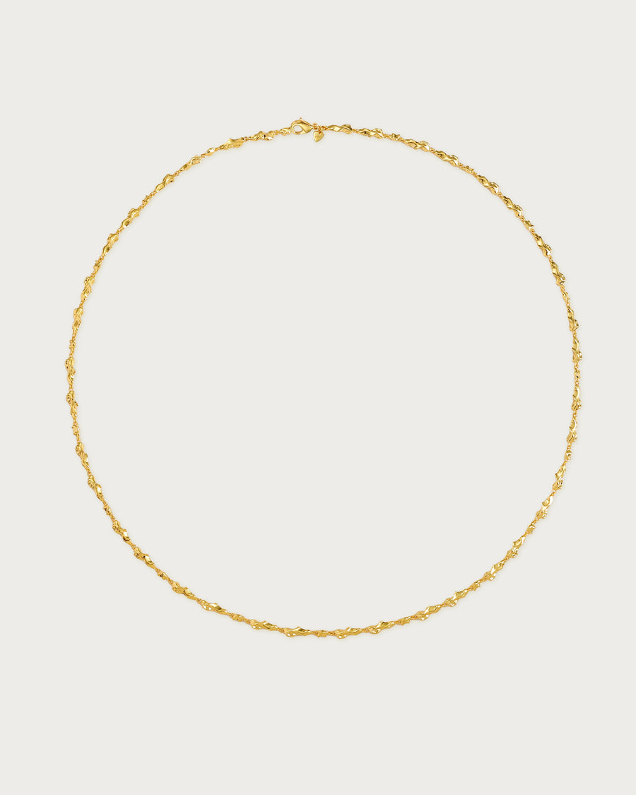 Gold Clusters Necklace