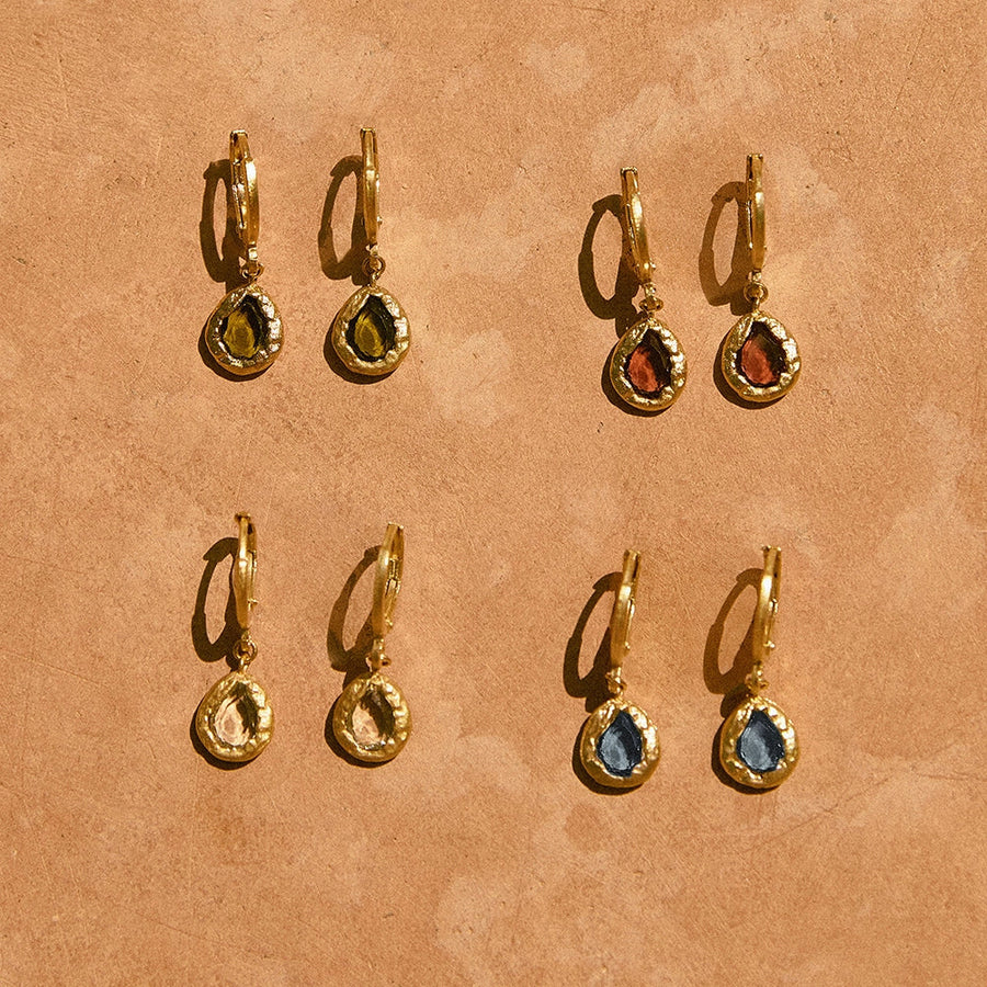 Lysia Dark Green Earrings